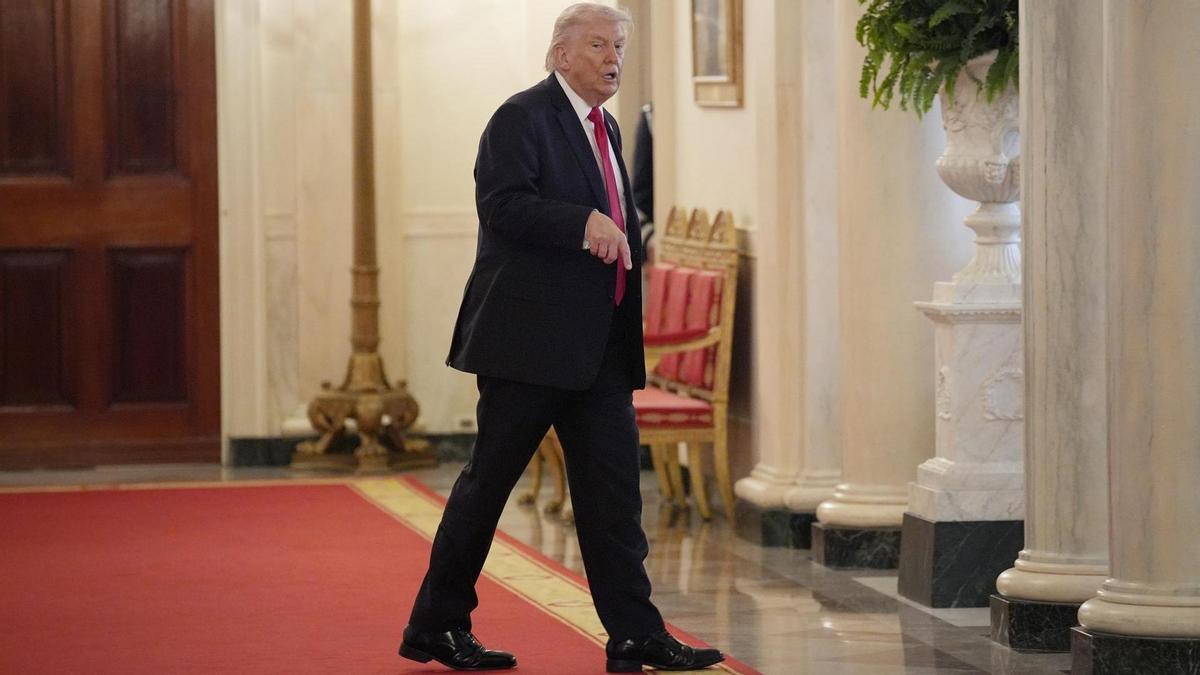 El presidente de Estados Unidos, Donald Trump.