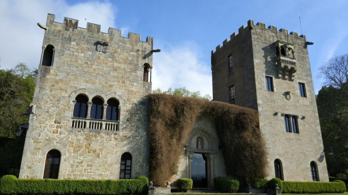 Fachada del Pazo de Meirás.