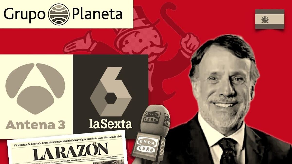 Un Planeta familiar poco transparente se apoya en Atresmedia y ‘La Razón’ para diversificar sus negocios