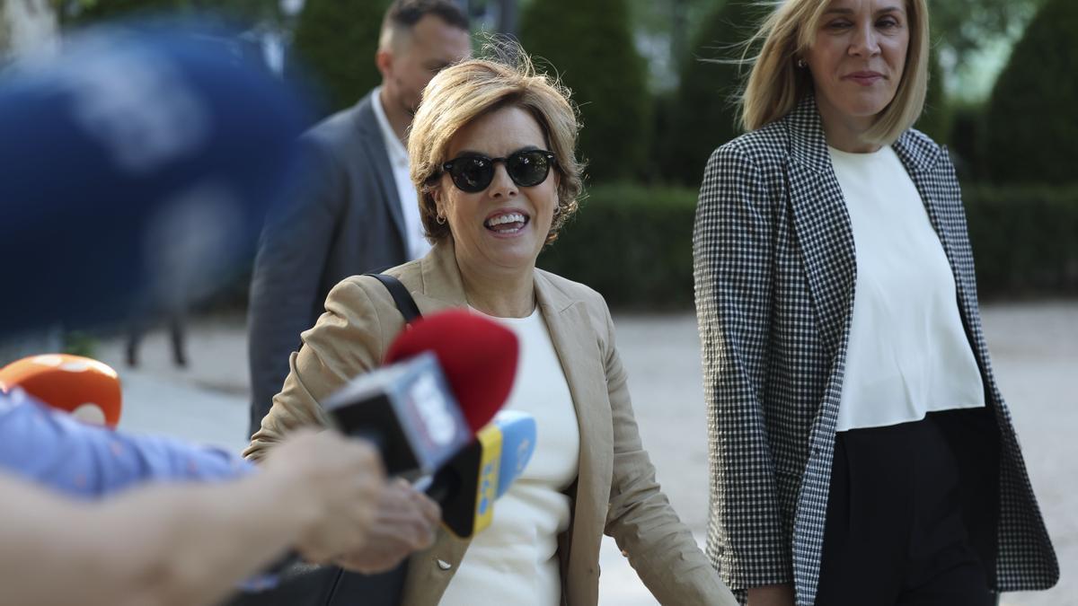 La exvicepresidenta del Gobierno Soraya Sáenz de Santamaría.