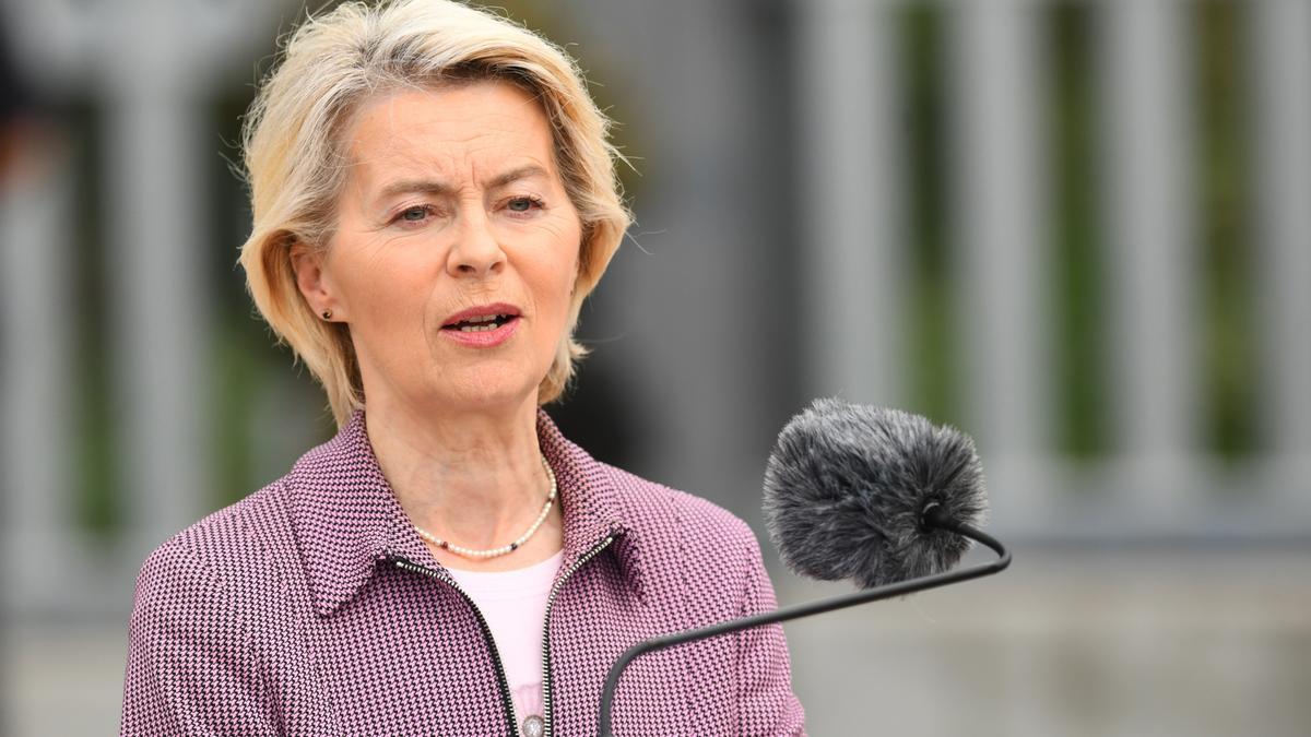 El avión de Von der Leyen sufre interferencias rusas en el GPS durante un viaje a Bulgaria