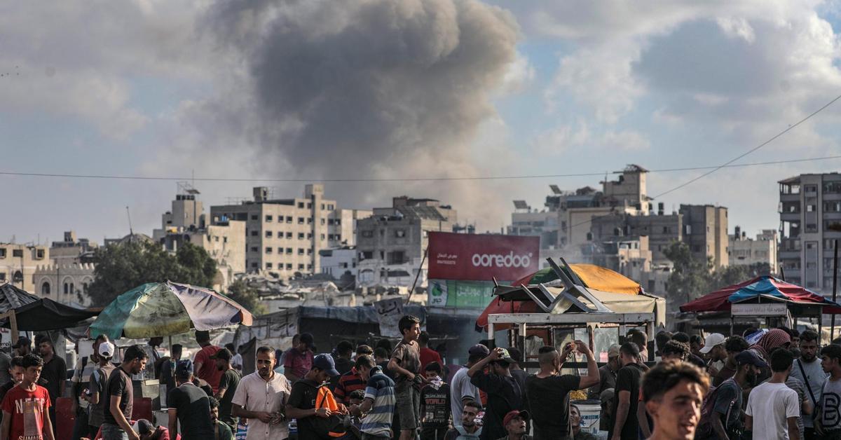 Once muertos en la ciudad de Gaza en una noche de bombardeos y disparos contra viviendas