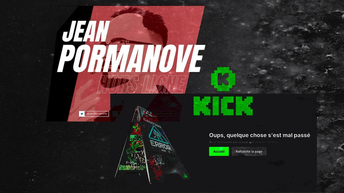 Capturas de pantalla de la plataforma Kick.