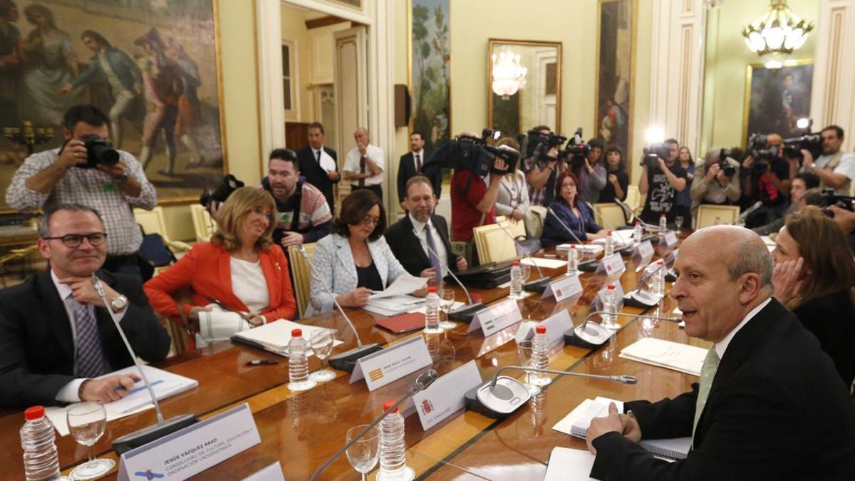 Imagen de la Conferencia sectorial de Educación