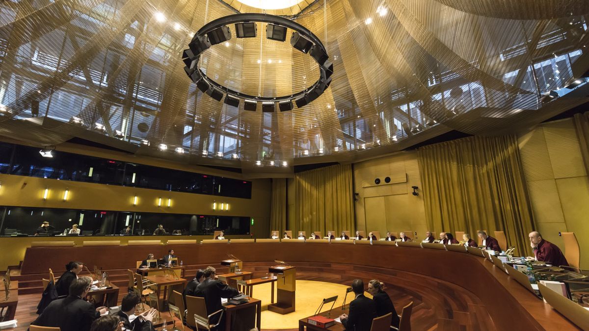Imagen de una vista ante el Tribunal de Justicia de la Unión Europea con sede en Luxemburgo.