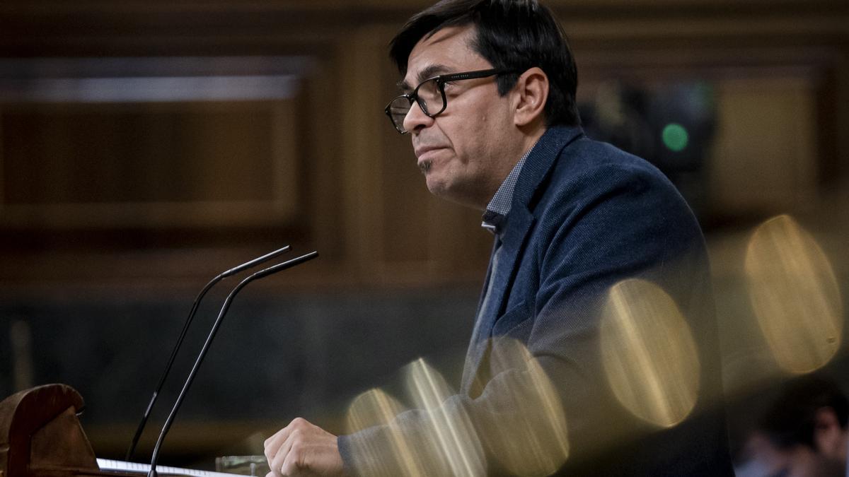 Sumar reclama al PSOE que vete en el Congreso el acto de Vox sobre 