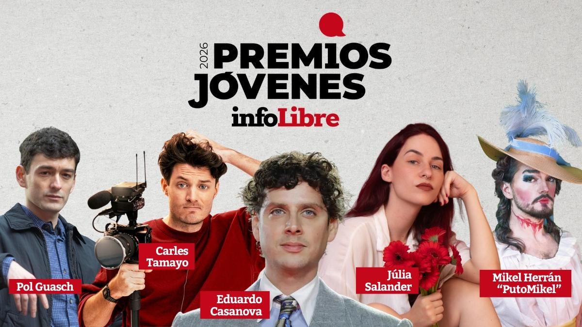 Galardonados Premios Jóvenes infoLibre 2026.