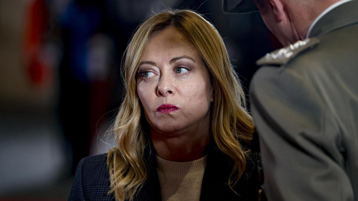 La primera ministra italiana, Giorgia Meloni.