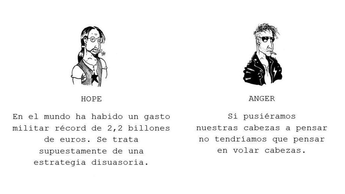Hope & Anger y el gasto militar