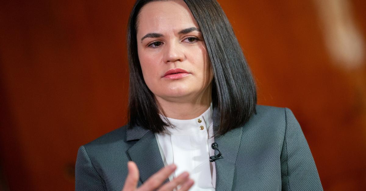Svetlana Tijanovskaya, líder de la oposición bielorrusa: "Con Putin armarse no es una cuestión de tanques”