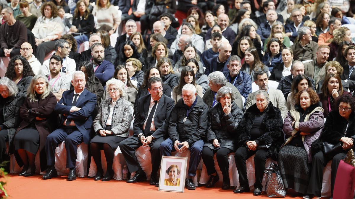 Familiares de las 45 víctimas mortales del accidente ferroviario de Adamuz (Córdoba).