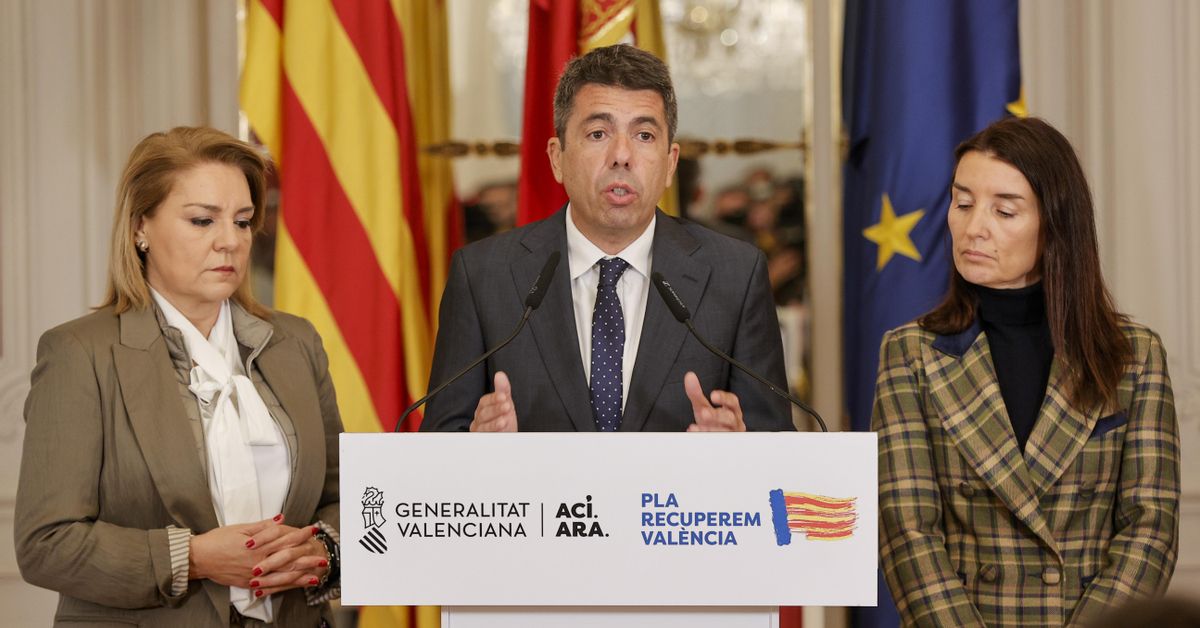 Vox acuerda con Mazón los presupuestos de la Generalitat y da aire a su ...