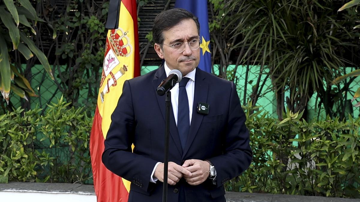 El ministro de Asuntos Exteriores español, José Manuel Albares.