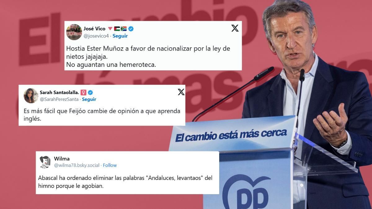 Las contradicciones del PP protagonizan la conversación en redes