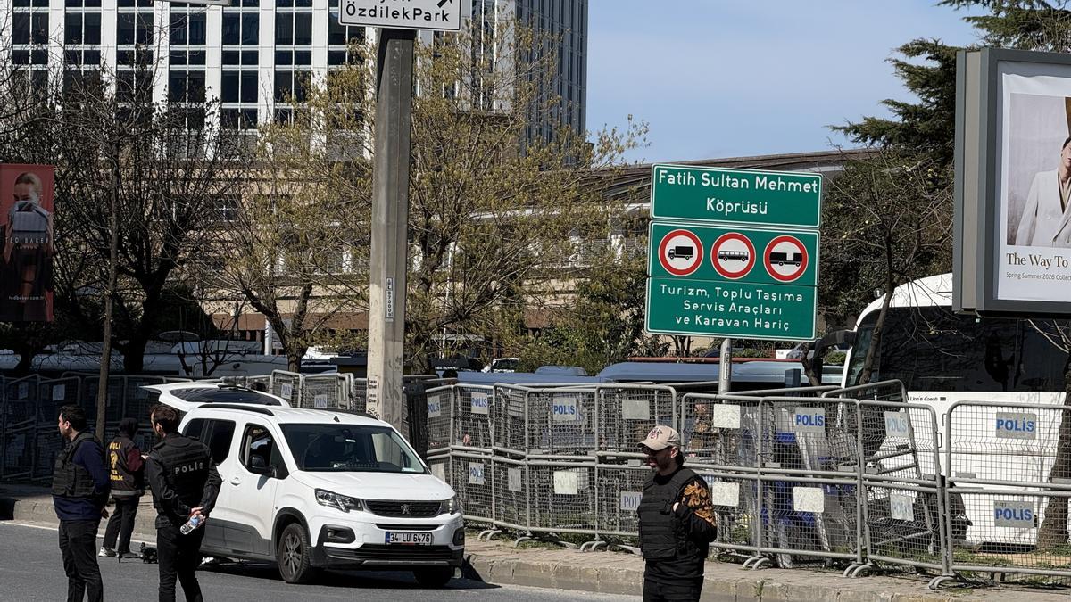 El consulado israelí en Estambul, Turquía.
