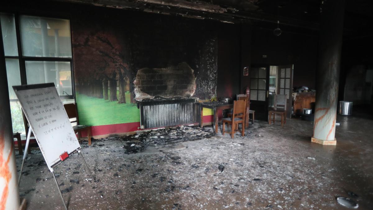 Interior del edificio que albergará el centro de la Xunta para menores migrantes, a 20 de septiembre de 2025, en Monforte de Lemos, Lugo, Galicia.