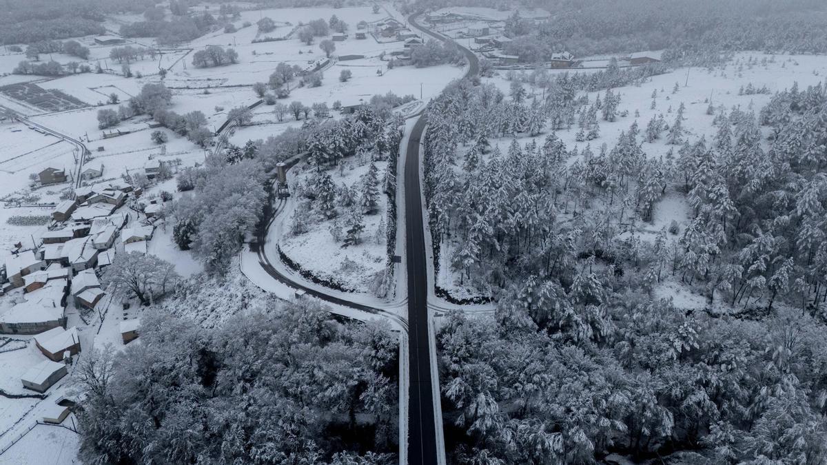 Consecuencias de la borrasca Ingrid en Ourense