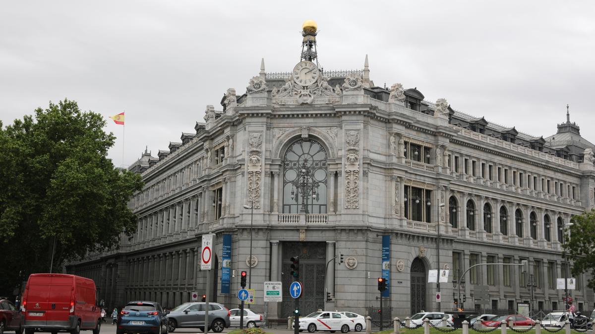 Foto de archivo de la fachada del Banco de España.