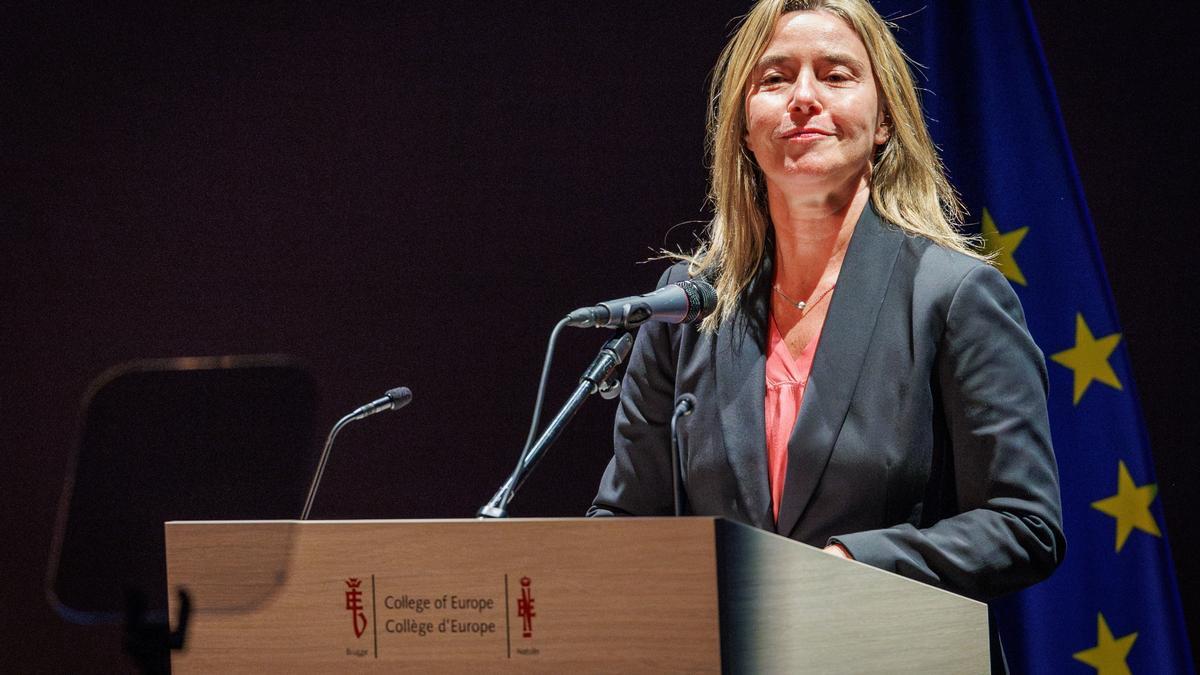 Mogherini, imputada por corrupción en contrato público por un supuesto fraude en un proyecto de la UE
