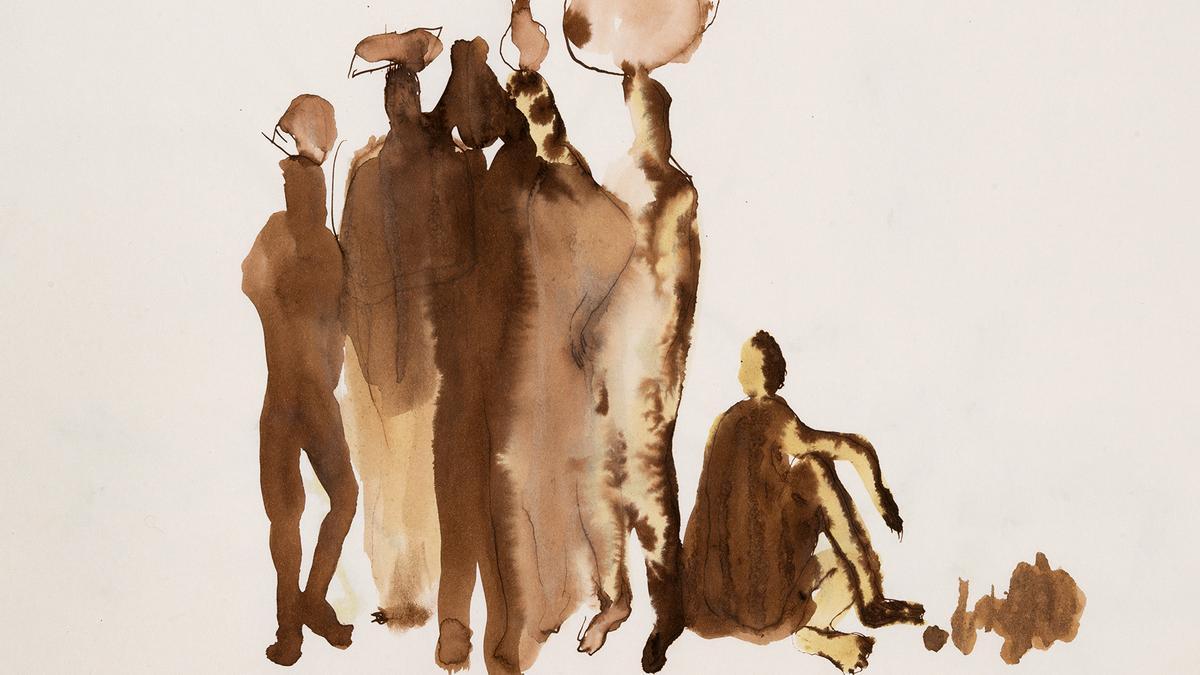 Cuaderno, Malí, 1991 ©Miquel Barceló. Foto: Pierre Tanguy.