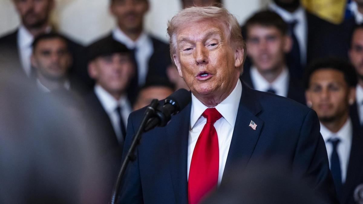 El presidente de Estados Unidos, Donald Trump.