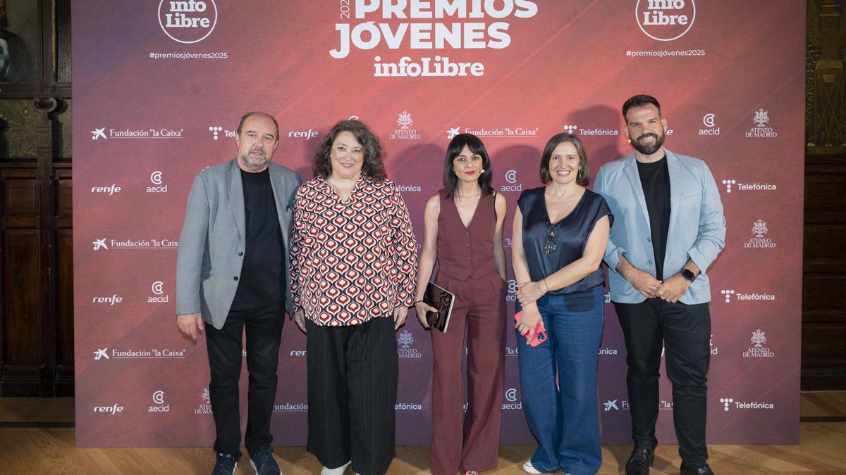 Las mejores imágenes de los Premios Jóvenes infoLibre