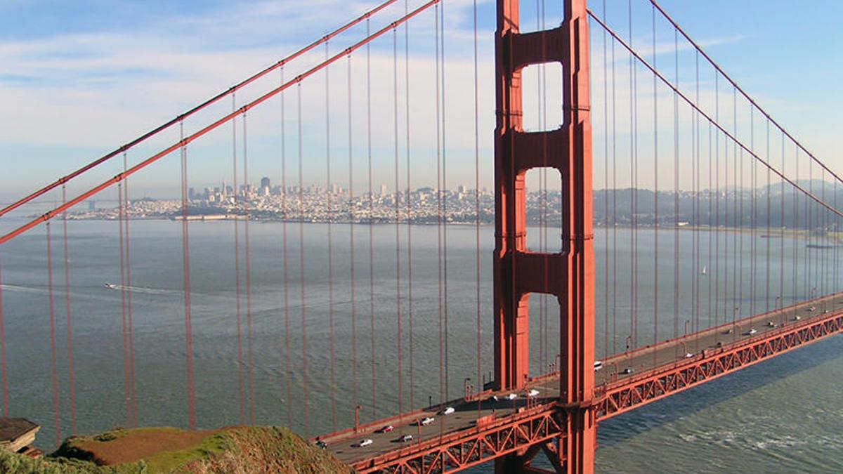 El Golden Gate, en San Francisco.