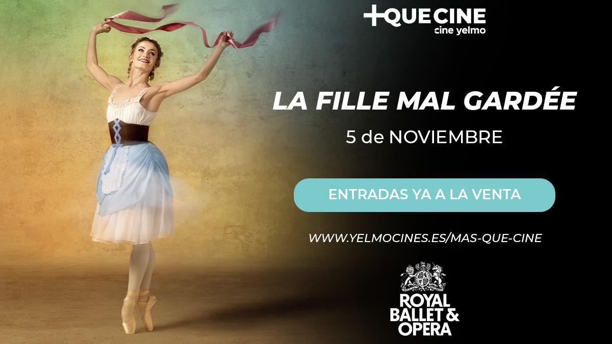 'La fille mal gardée', una joven de naturaleza caprichosa que ansía casarse con su amado