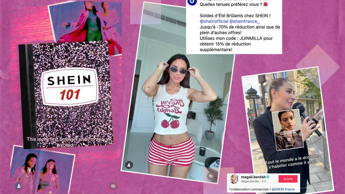 Capturas de pantalla de Instagram y TikTok.