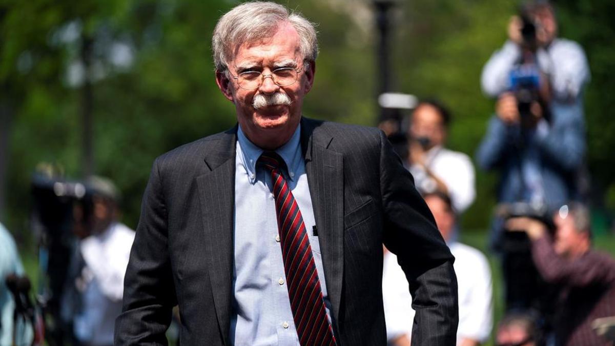 El exasesor de seguridad nacional de Donald Trump, John Bolton, en una imagen de archivo.