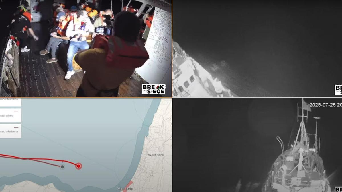 La Flotilla de la Libertad denuncia que su barco Handala ha sido interceptado por Israel