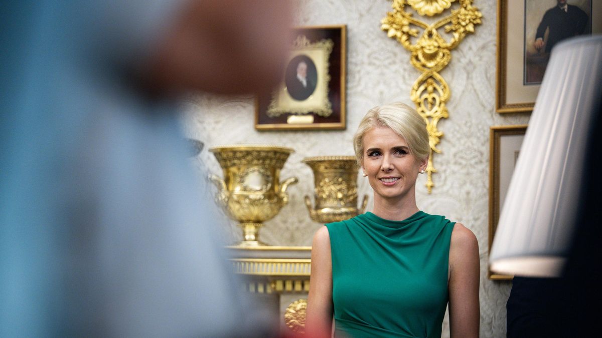 La asistente de Donald Trump, Natalie Harp.
