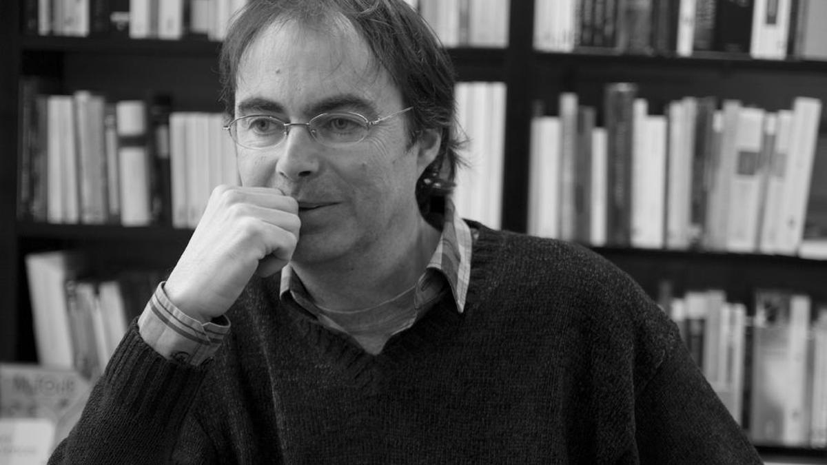 El escritor Vicente Valero.