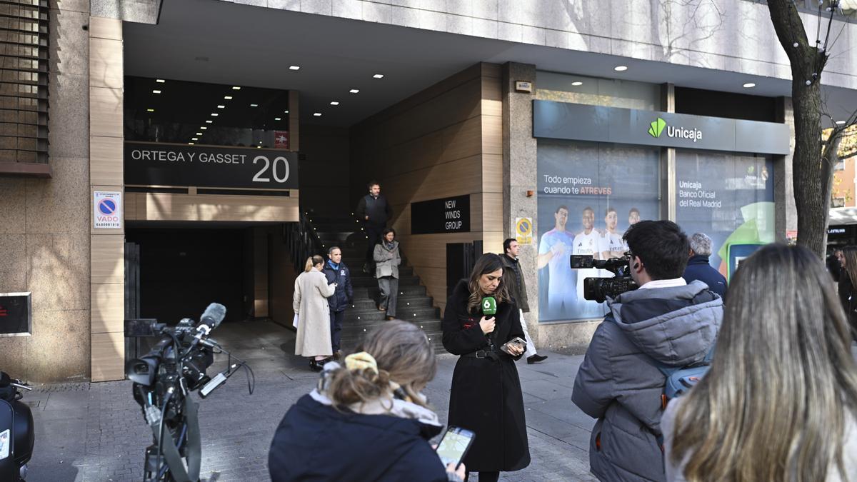 Sede de la empresa de energías renovables Forestalia, en la calle Ortega y Gasset de Madrid.
