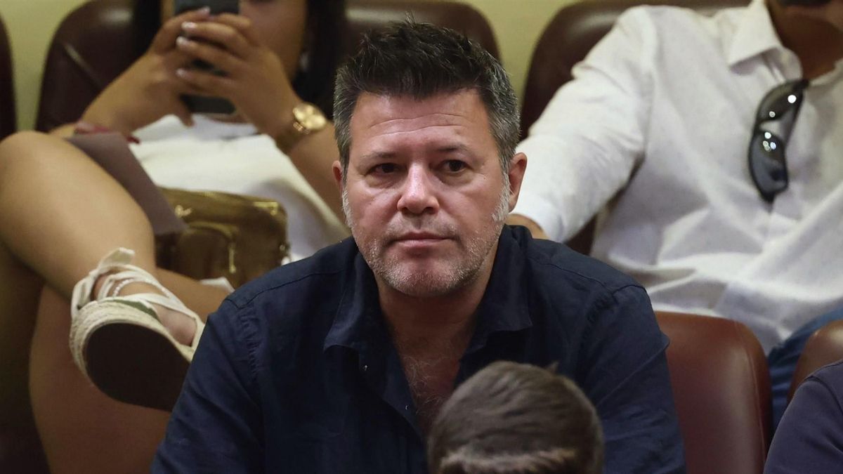 El humorista Héctor de Miguel conocido como Quequé durante la primera jornada de la 26 edición del Debate sobre el Estado de la Nación, en el Congreso de los Diputados, a 12 de julio de 2022, en Madrid.