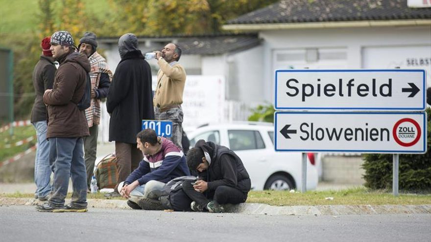 Refugiados en Austria, en una imagen de archivo.