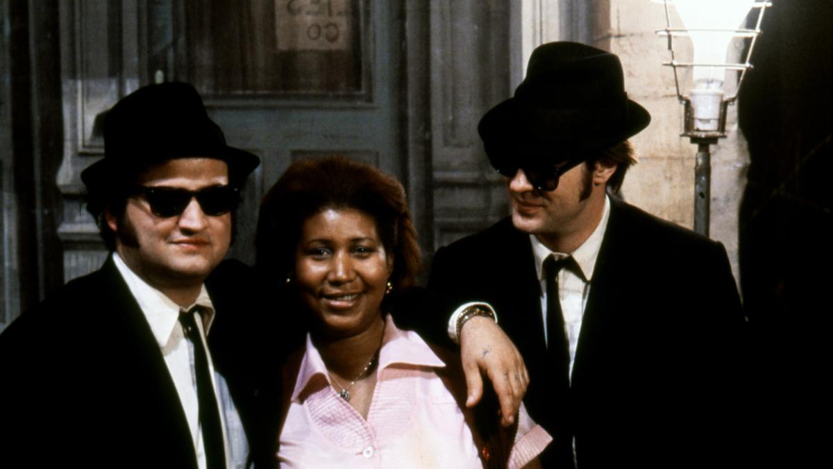 The Blues Brothers con Aretha Franklin