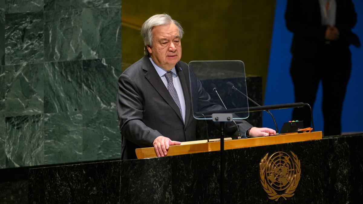 El secretario general de la ONU, António Guterres