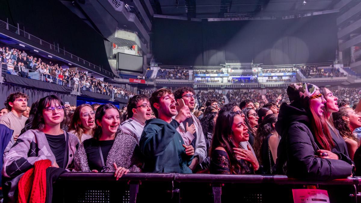 Concierto de Delaossa en el Movistar Arena de Madrid el 31 de enero de 2026.