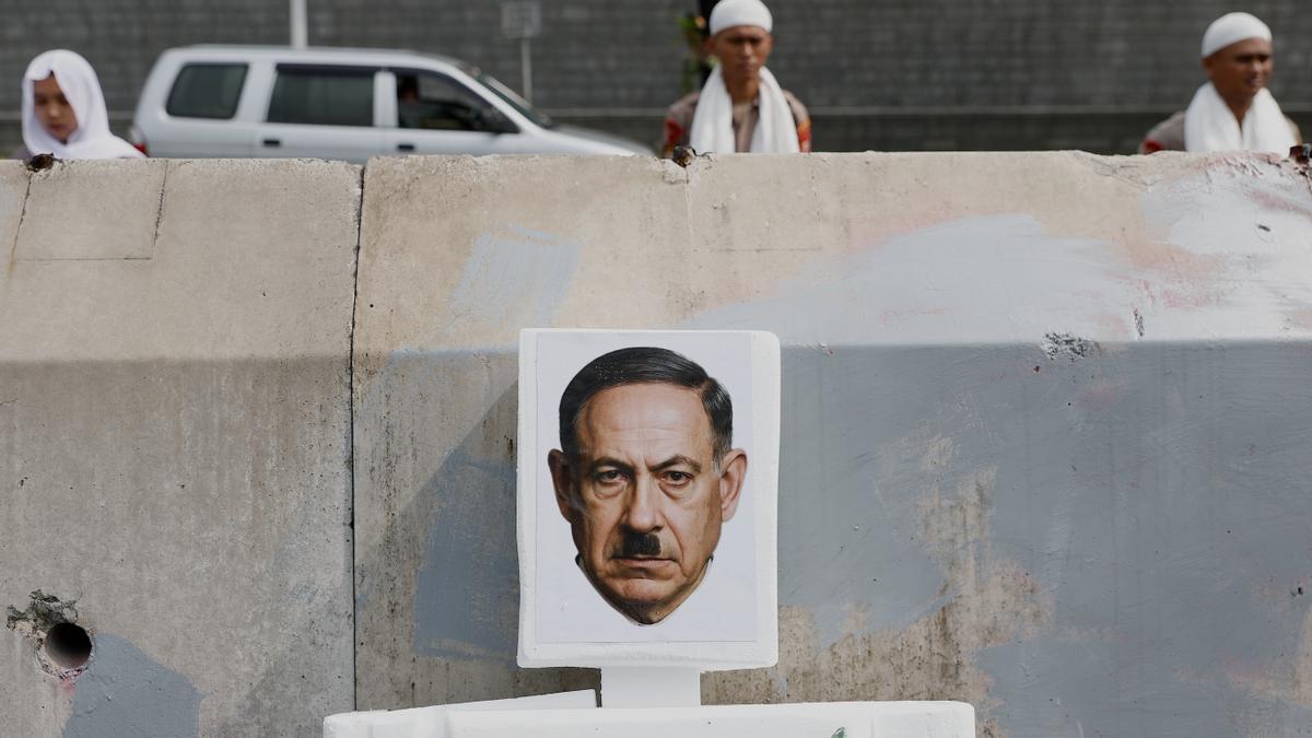 Una foto del primer ministro Benjamin Netanyahu en Yakarta, Indonesia, el 9 de marzo de 2026.