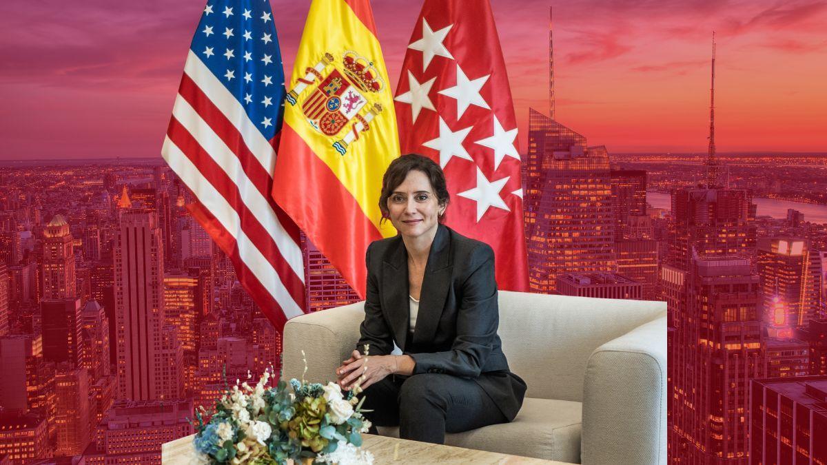 La Comunidad de Madrid no ha publicado el gasto de Ayuso en su viaje a Nueva York el pasado marzo, pese a haber afirmado a infoLibre que lo haría.