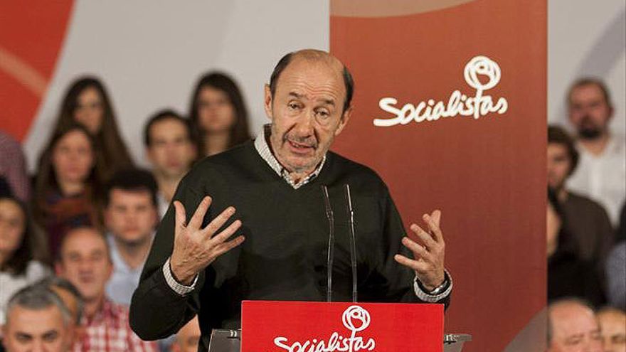 Rubalcaba dice no a la autodeterminaci&oacute;n &ldquo;ahora y siempre&rdquo;