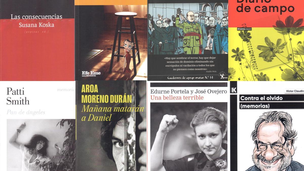 Portadas de varios libros escogidos por Alfons Cervera