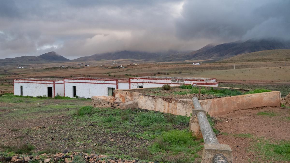 La antigua Colonia Agrícola Penitenciaria de Tefía, en Fuerteventura.