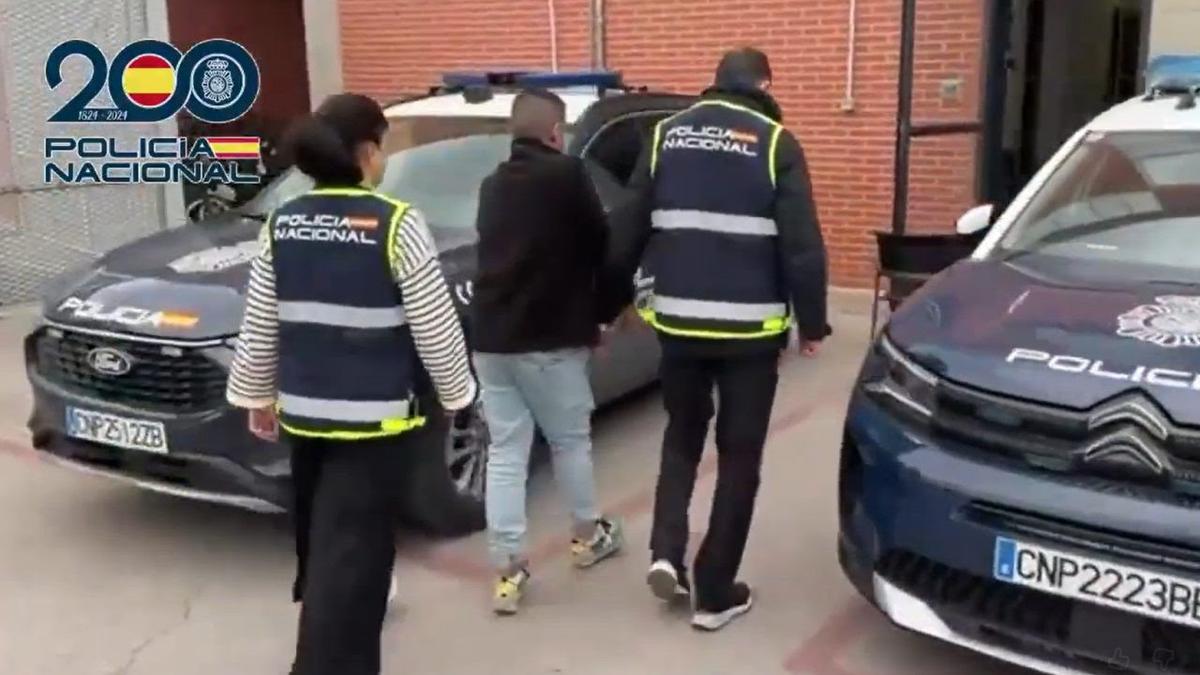 El detenido que ingresó en prisión.