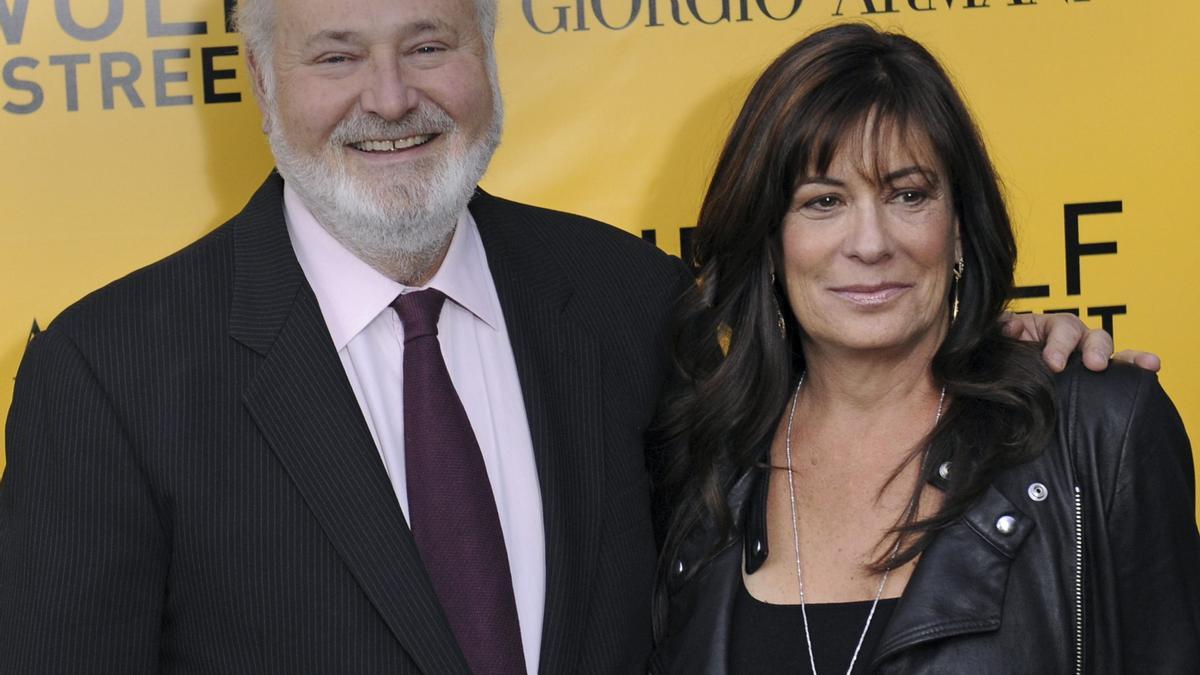 El actor y director Rob Reiner y su esposa Michele Singer.