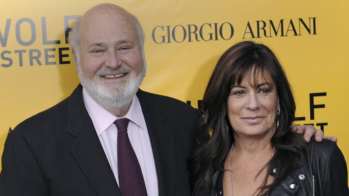 El actor y director Rob Reiner y su esposa Michele Singer.