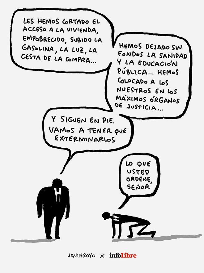 Exterminio - Viñeta Javirroyo