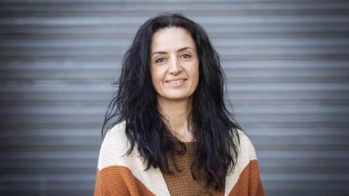 Marta Abengochea, candidata de IU-Movimiento Sumar a la Presidencia de Aragón.