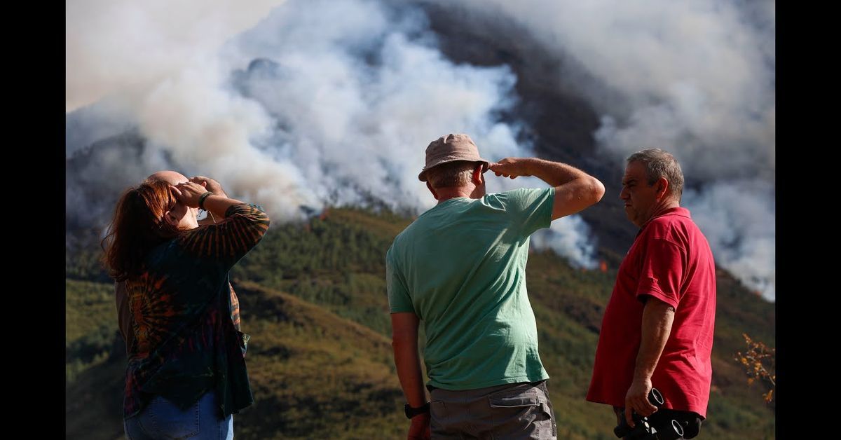 El incendio de Fasgar sigue activo, mientras el resto de fuegos mejora